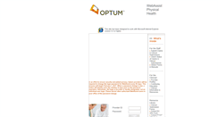Desktop Screenshot of myoptumhealthphysicalhealth.com